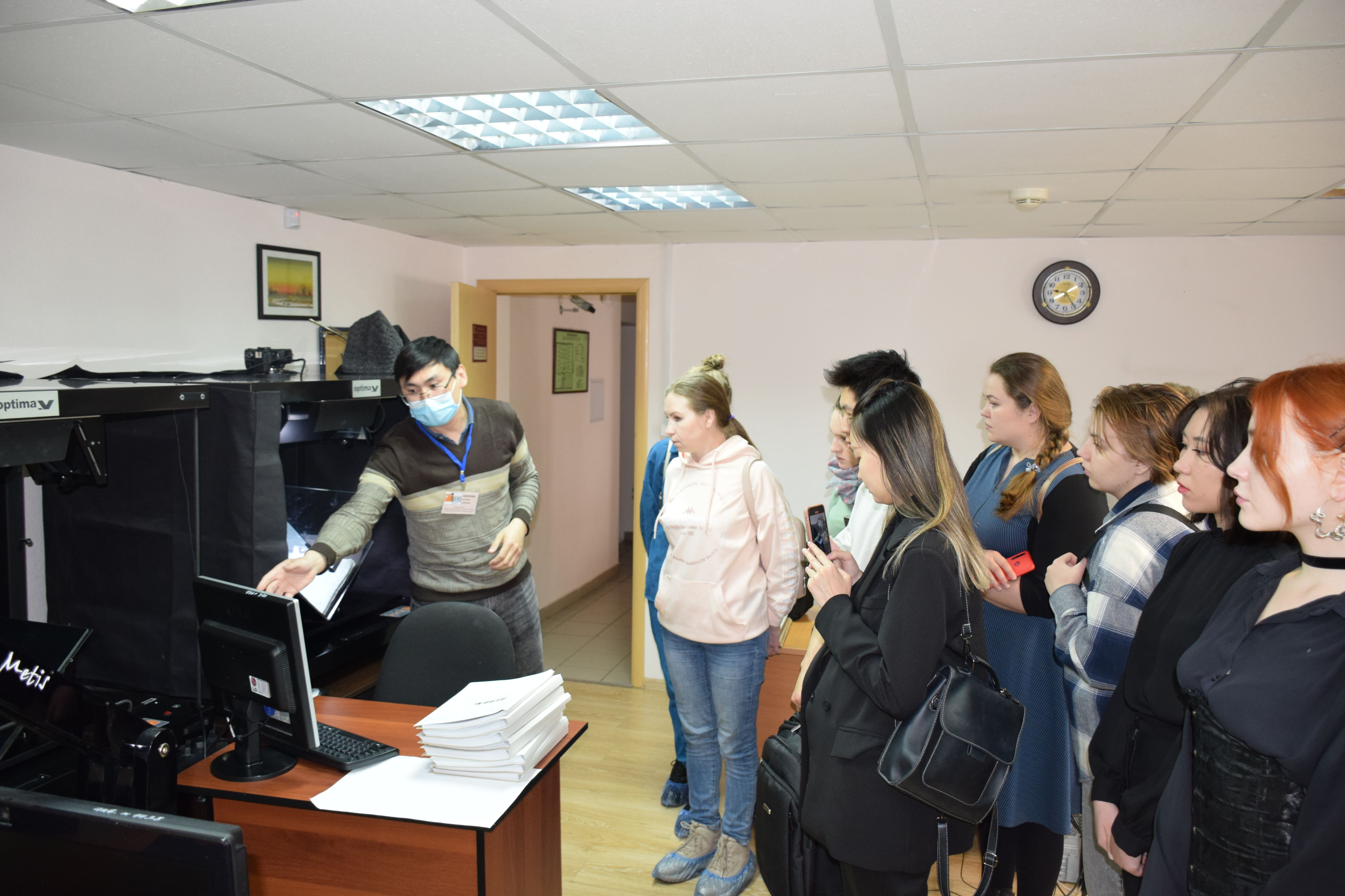 22 апреля 2022 г. в Государственном архиве Республики Бурятия была проведена экскурсия для студентов Восточно-Сибирского государственного института культуры