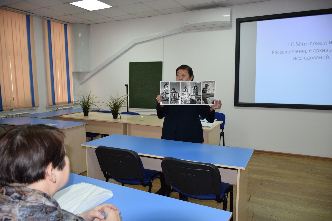 1 февраля 2019 г. в Научной библиотеке Бурятского государственного университета состоялась очередная лекция в рамках публичного лектория «Архивные встречи»