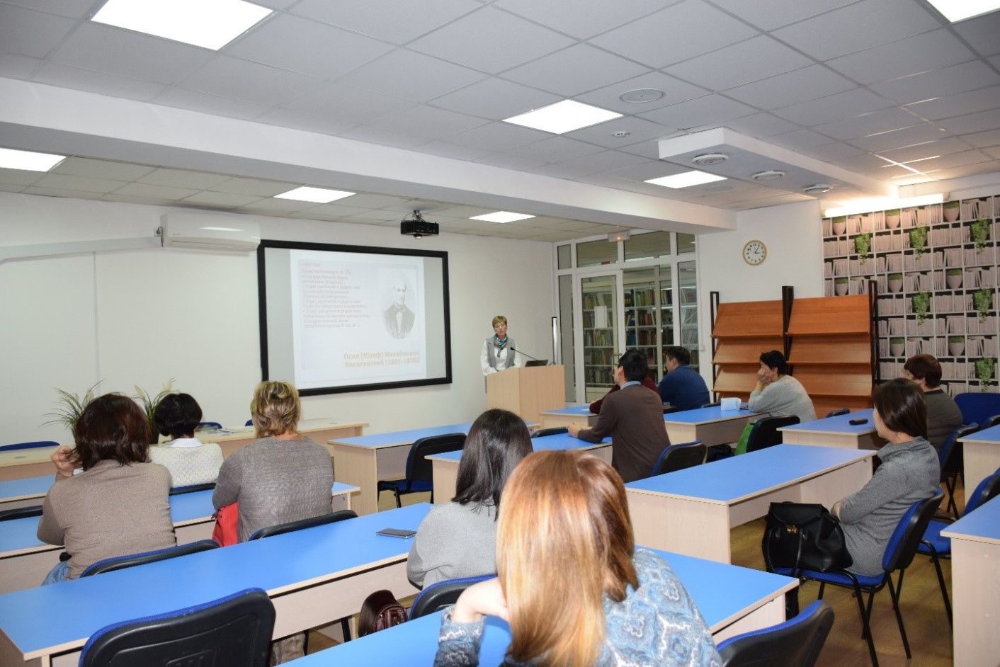 30 ноября 2018 г. в Научной библиотеке Бурятского государственного университета состоялась очередная лекция в рамках публичного лектория «Архивные встречи»