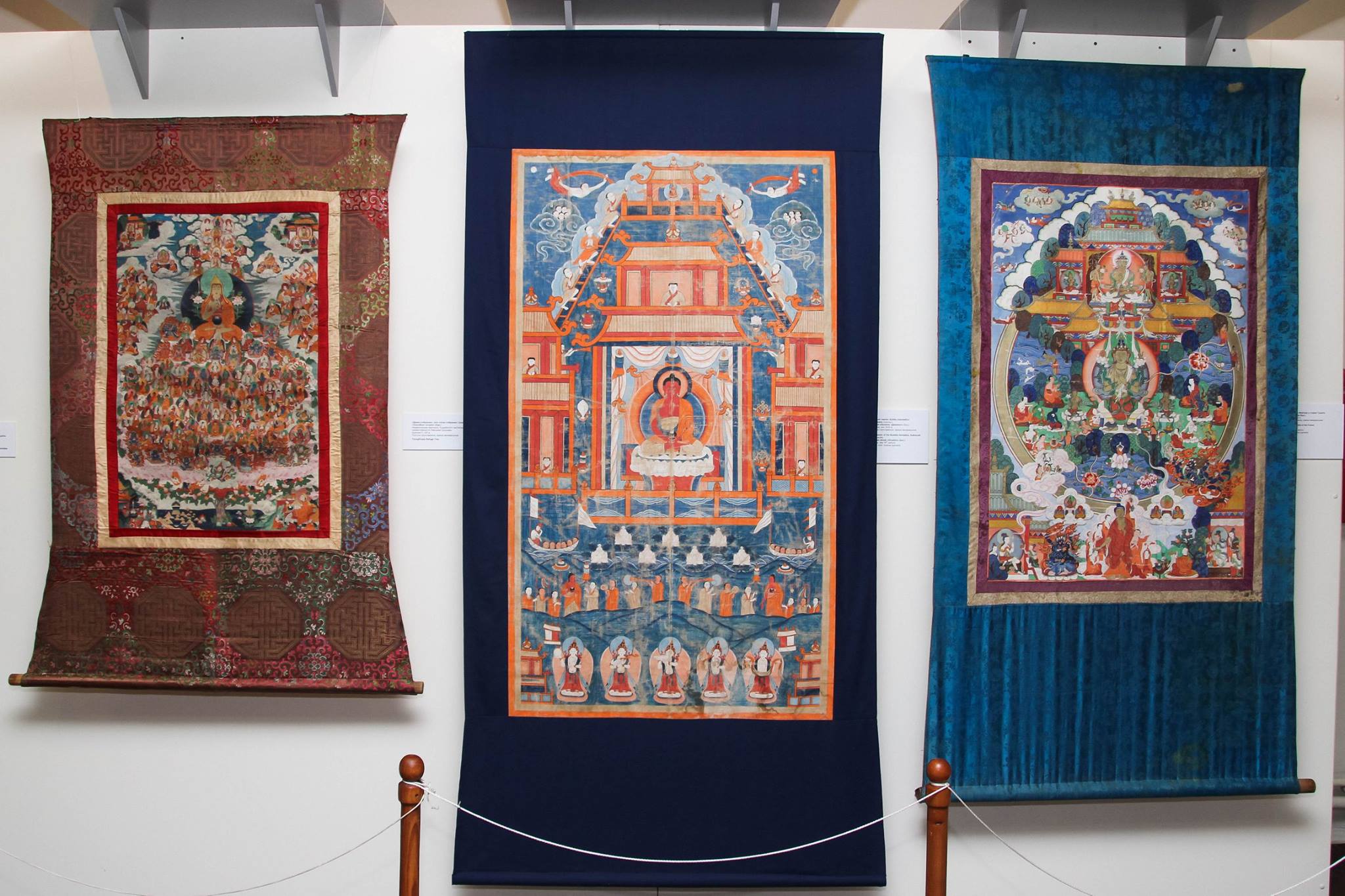 26 апреля 2016 г. в Музее истории Бурятии им. М.Н. Хангалова открылась выставка «Три резиденции Пандито Хамбо лам».